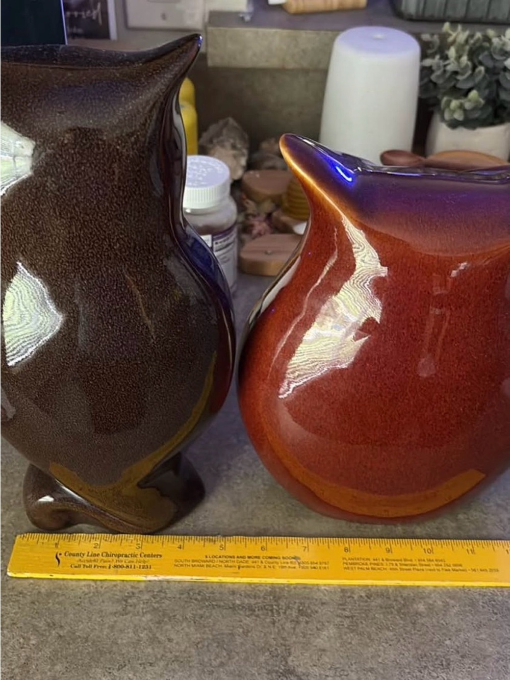 Ceramic Owl Set - Picture 4 of 4